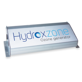 Images showing Hydroxzone ozonator and its branding